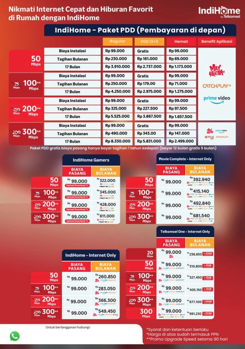 Brosur Promo IndiHome Terbaru